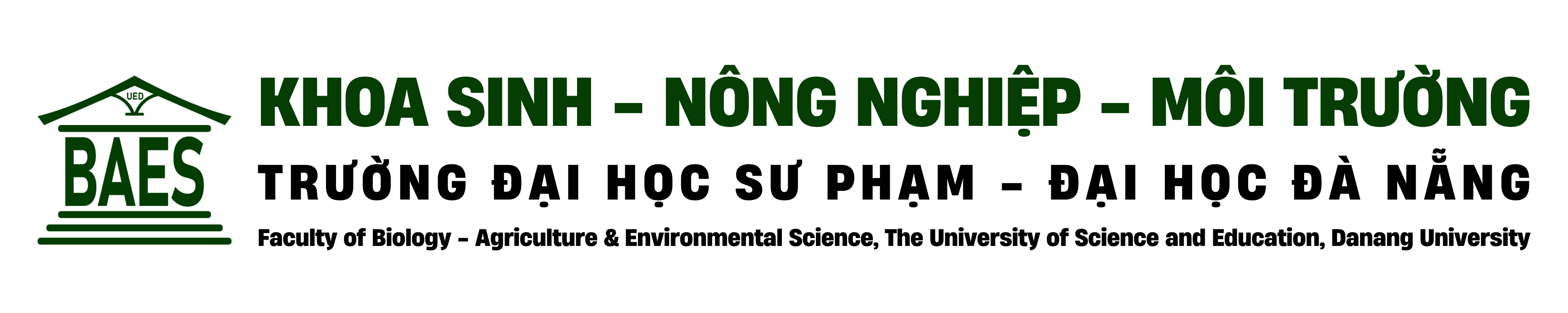 Khoa sinh – môi trường – Đại học sư phạm – Đại học Đà Nẵng